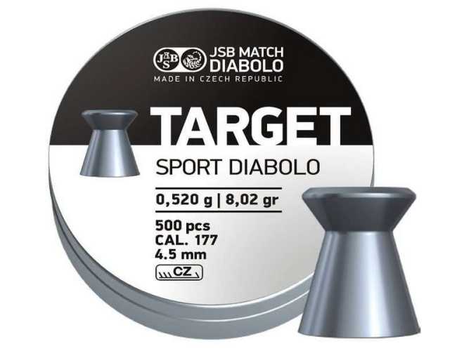 Пули пневматические JSB Diabolo Target Sport 4.5мм