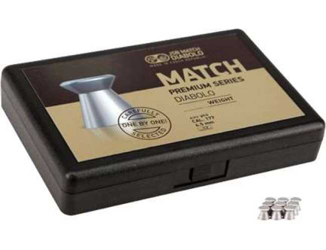 Пули пневматические JSB Match Premium light 4.5мм