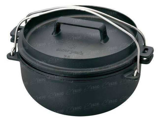 Чугунная печь Snow Peak CS-520 Cast Iron Oven 26cm