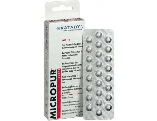 Таблетки для очистки воды Katadyn Micropur Forte MF1/50T (2 x 25 шт)