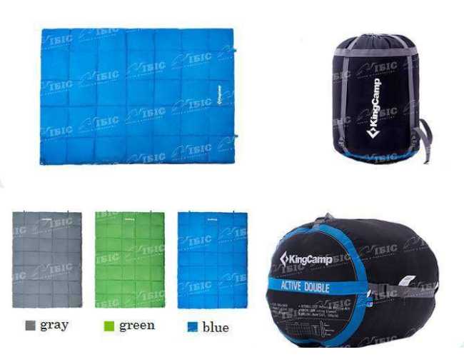 Спальный мешок KingCamp ACTIVE 250 DOUBLE blue L
