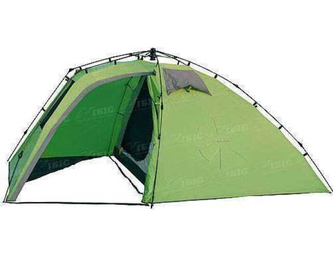 Палатка Norfin PELED 3 Полуавтоматическая 3 местная 2-х слойная ц:зеленый