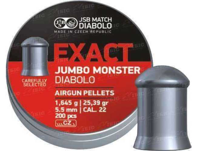 Пули пневматические JSB Diabolo Exact Jumbo Monster