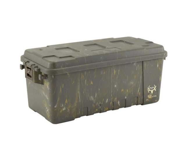 Коробка Plano 68 Quart,средняя,для патронов,Bone Collector,зеленая