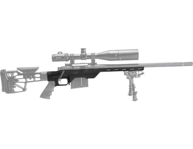 Ложа MDT LSS-XL для карабина Remington 700 Short Action. Материал - алюминий. Цвет - черный