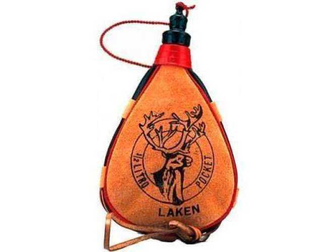 Фляга Laken Leather canteen 0,5 L. straight form
