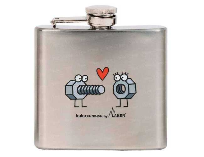 Фляга LAKEN Kukuxumusu hip flask 150 ml Enrosque 