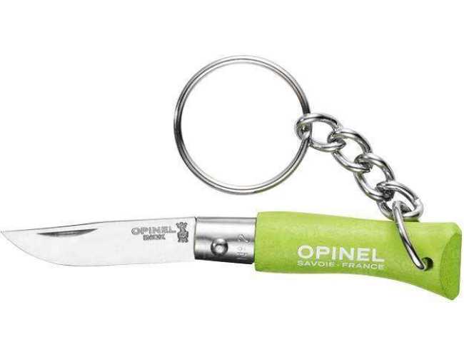 001428-g  Нож Opinel Keychain №2 Inox. Цвет - салатовый