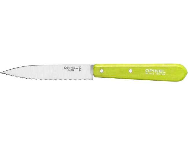 001569-g Нож Opinel Serrated №113 Inox. Цвет - салатовый