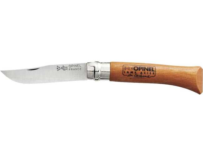 000403 Нож Opinel №10 Carbone (в блистере)