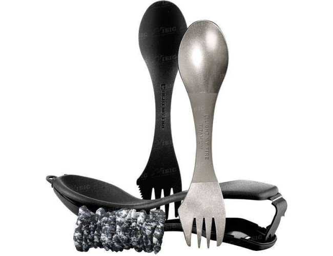 Набор стол. приборов Light my fire Ultimate Spork kit Spork+Spork Case Black