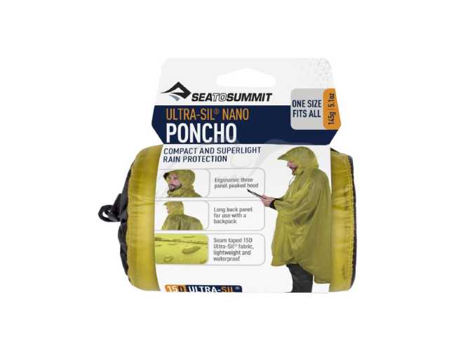 Пончо Sea To Summit Poncho 15D ц:lime