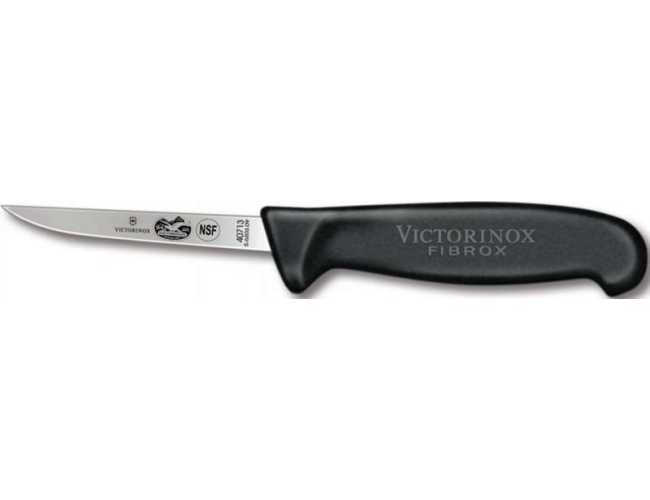 Нож кухонный обвалочный Victorinox Fibrox 9 см, черный, (5.6203.09) 4004522