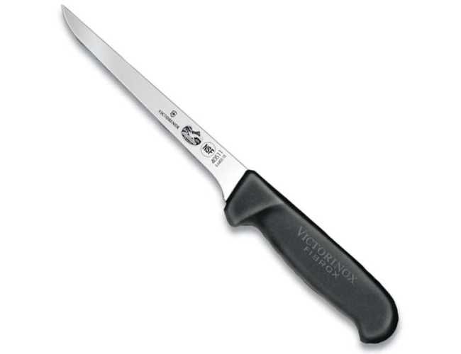 Нож кухонный обвалочный Victorinox Fibrox 15 см, черный, (5.6403.15) 4004531