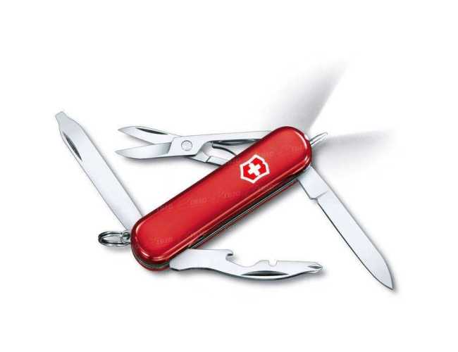 Нож Victorinox 0.6366 Midnite Manager. Цвет - красный