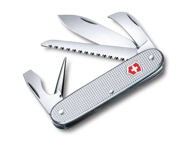 Нож Victorinox 0.8150.26 Alox. Цвет - серый