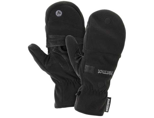 Перчатки MARMOT Windstopper convertible glove black ц:black