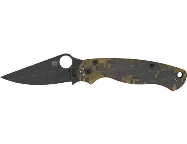 C81GPCMOBK Нож Spyderco Para-Military2 Camo Black