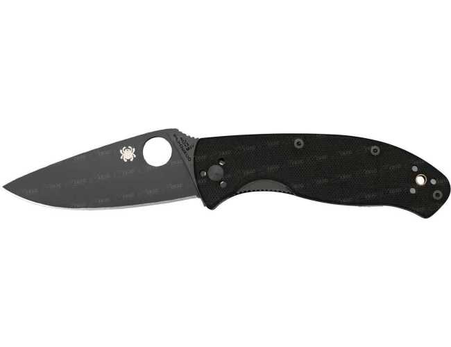 C122GBBKP Нож Spyderco Tenacious Black