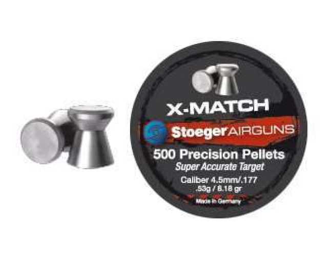 Пули пневматические Stoeger X-Match Flat 4.5мм