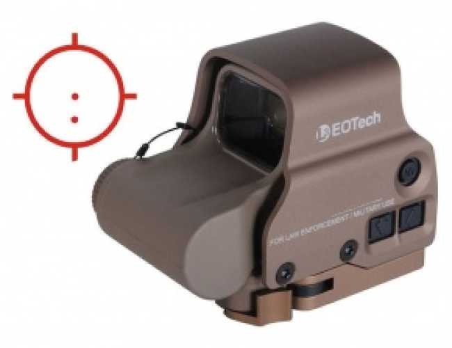 Прицел коллиматорный EOTech EXPS3 65MOA/1MOA (две точки) песочного цвета