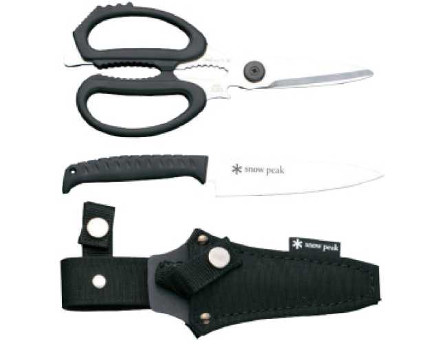 Набор Snow Peak GK-100 Kitchen Scissors Set ножницы+ нож