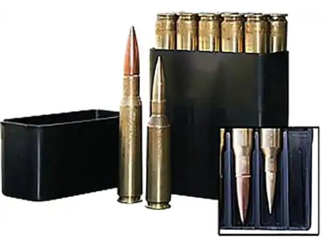 Коробка MTM 50 BMG Slip-Top на 10 патронов кал. 50 BMG. Цвет - черный
