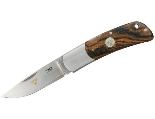 TK3tw  Нож Fallkniven Tre Kronor Folder tiger wood