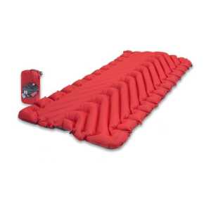 Спальний килимок (каремат) утеплений надувний Klymit Insulated Static V Luxe Red 2020