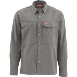 Рубашка Simms Guide Shirt - Solid ц:pewter