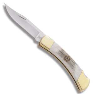 Нож Buck Elk Handle Folding Hunter® with B&C Medallion