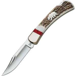 Нож Buck Folding Hunter WBC Grizzly Bear