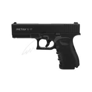 Пистолет стартовый Retay G17 кал. 9 мм. Цвет - black.