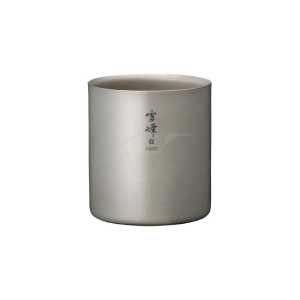 Кружка Snow Peak TW-122 Titanium Double Wall Stacking Mug 450ml