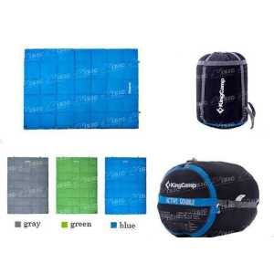 Спальный мешок KingCamp ACTIVE 250 DOUBLE blue L