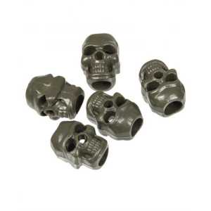 Набір стопперів для блискавки/темляка CORD STOPPER SKULL