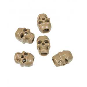 Набір стопперів для блискавки/темляка CORD STOPPER SKULL