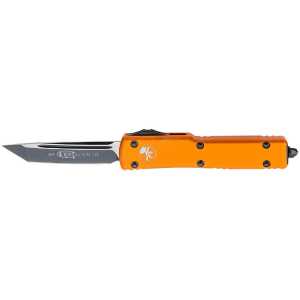 Нож Microtech UTX-70 Tanto Point Black Blade. Ц: orange