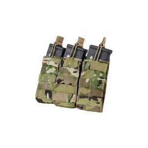 Подсумок Condor Triple M4/M16 Open Top Mag Pouch. Multicam