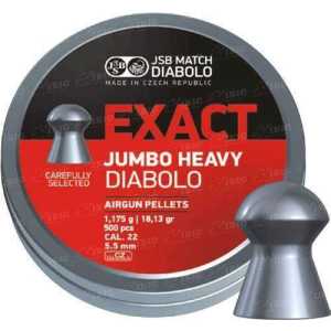 Пули пневматические JSB Diabolo Exact Jumbo Heavy