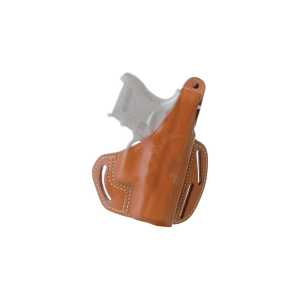 Кобура BLACKHAWK! 3-Slot Pancake Holster для Glock 19/23/32/36. Материал - кожа. Цвет - черный