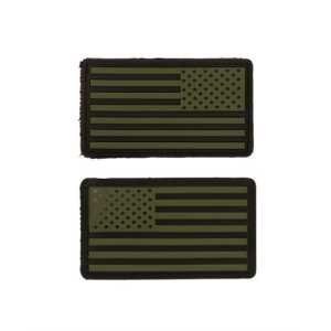 Нашивка на липучці Sturm Mil-Tec USA Flag Patch PVC (2 шт)