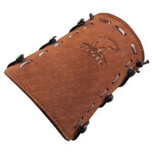 Крага Trophy Ridge Leather Bear Logo Armguard ц:бежевый