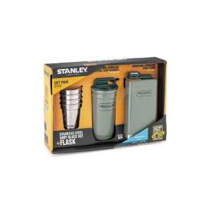 Набор посуды Stanley фляга, 4 рюмки, фляга Adeventure 0.236 л