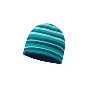 Шапка Buff Knitted & Polar Hat Laki. Stripes turquoise