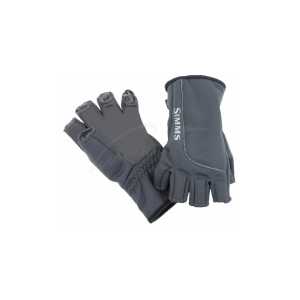 Перчатки Simms Guide Windbloc Half Finger Glove ц:raven