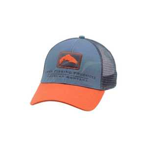 Кепка Simms Trout Icon Trucker Hat One size ц:storm