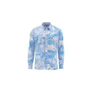 Рубашка Simms Intruder BiComp Shirt ц:cloud camo blue