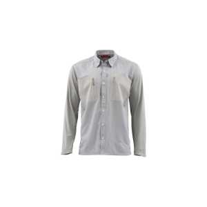 Рубашка Simms Tricomp Cool Fishing Shirt ц:granite