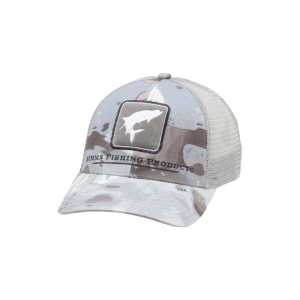 Кепка Simms Trucker Hat Icon Tarpon One size ц:cloud camo